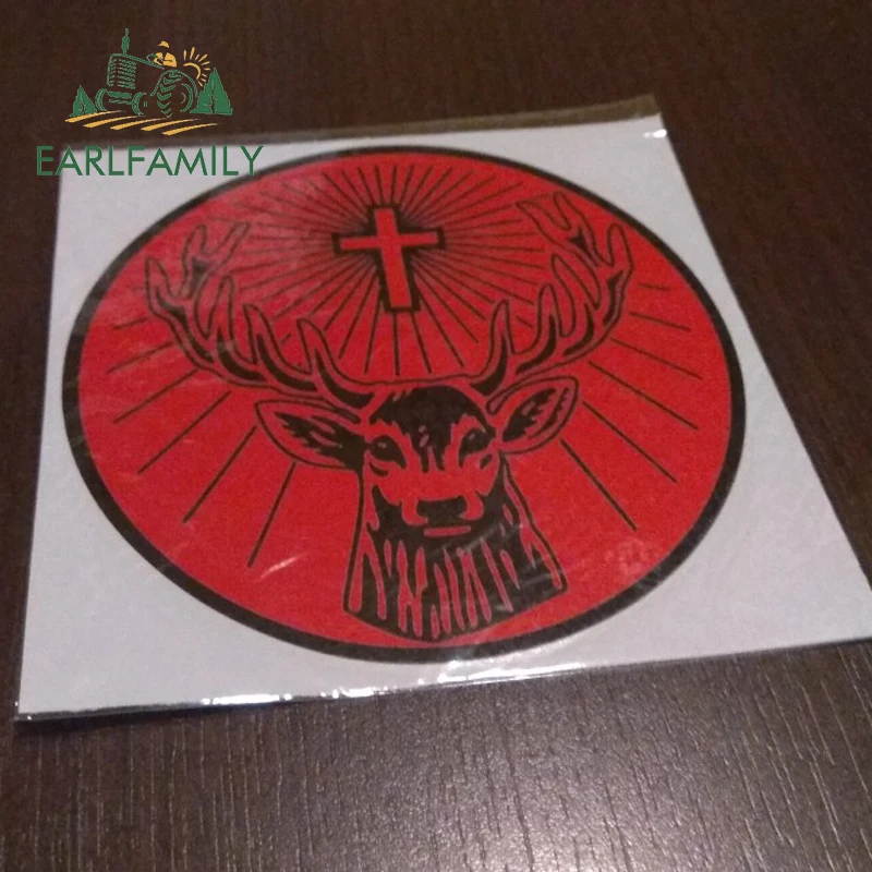 collectibles food beverage 15 inch diameter large new deer head logo jagermeister vinyl sticker zsco iq zsco