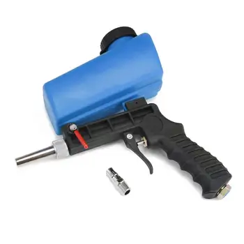 

90psi Portable Gravity Sandblasting Gun Pneumatic Small Sand Blasting spray gun Adjustable Pneumatic Sandblaster