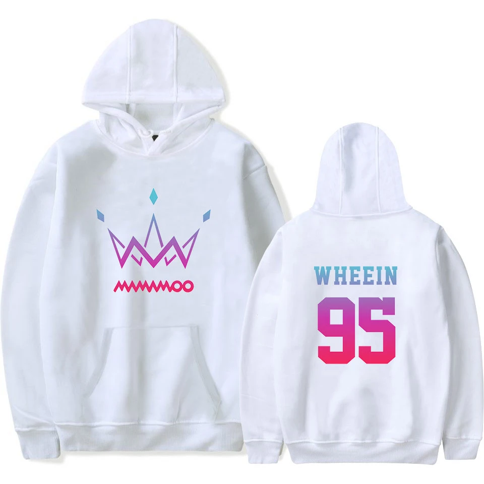 Новинка худи MAMAMOO модные с градиентами и буквенным принтом Корейская