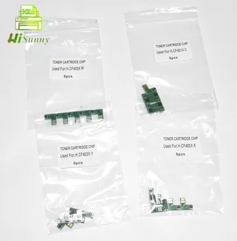 

CF400X CF401X CF402X CF403X 201X for HP Color LaserJet M252 M277 M252dw M252n MFP M277dw M277n M274n toner cartridge chip