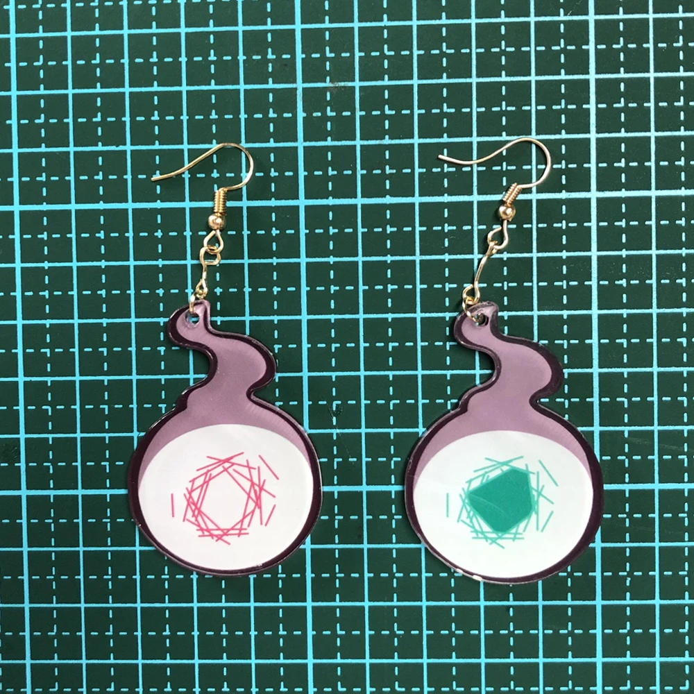 Anime Toilet-Bound Hanako-kun Earrings Cosplay Yugi Amane Earring Ear Stud Costume Accessories