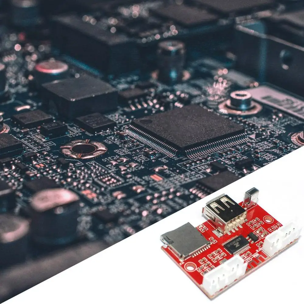 HIFI USB u-диск T-flash карта Mp3 декодер поддержка WMA WAV FLAC моно пульт дистанционного управления функция повтора