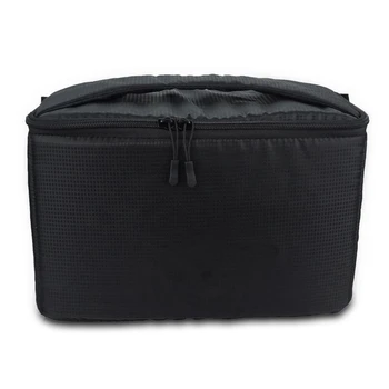 

Black DSLR Partition Padded Camera Bag Insert Case Divider Waterproof Built-In Insert Camera Bag