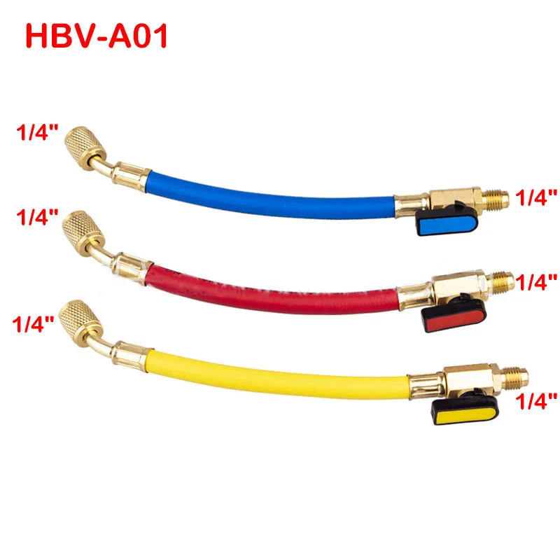 3 шт. R134A R410 R22 800-4000 фунтов на квадратный дюйм манометр набор A/C зарядный шланг для