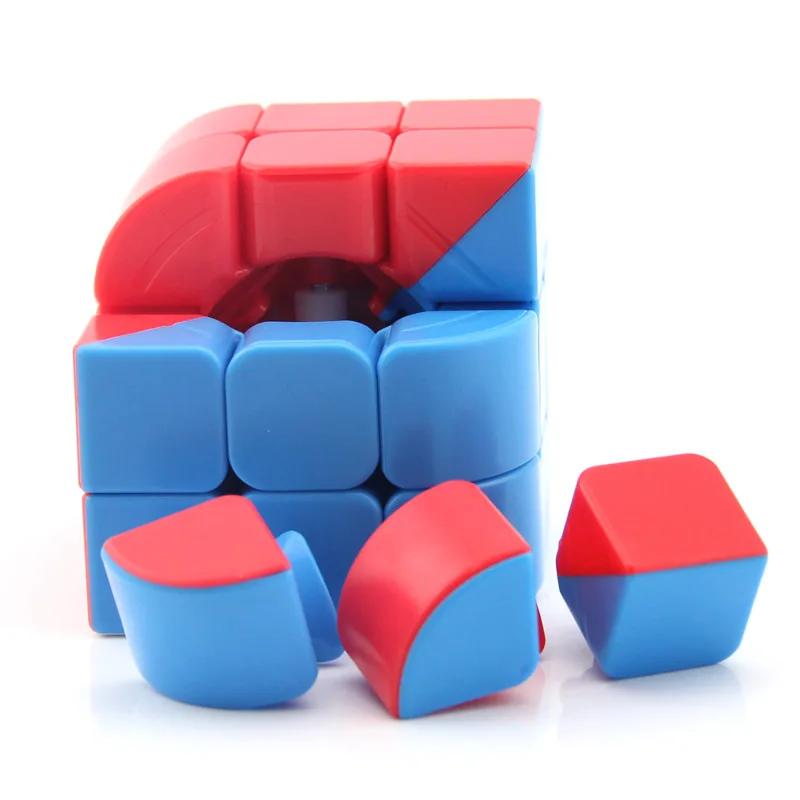 Высококачественный Trihedron FanXin 3x3x3, магический куб с выгнутой поверхностью, скоростная головоломка, рождественский подарок, идеи, детские игрушки