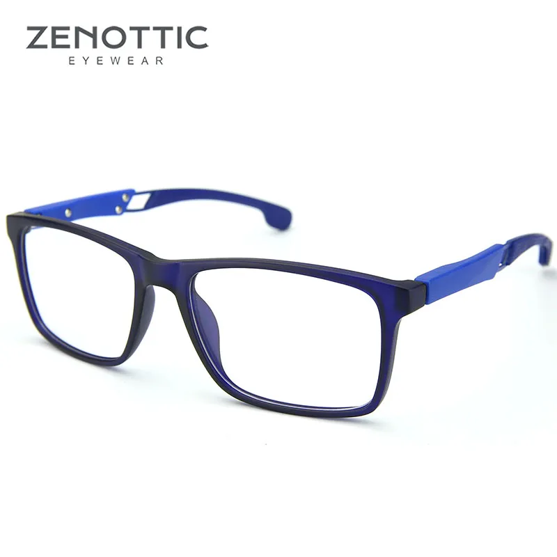 Очки ZENOTTIC мужские для близорукости спортивные по рецепту с Anti Blue Ray покрытием