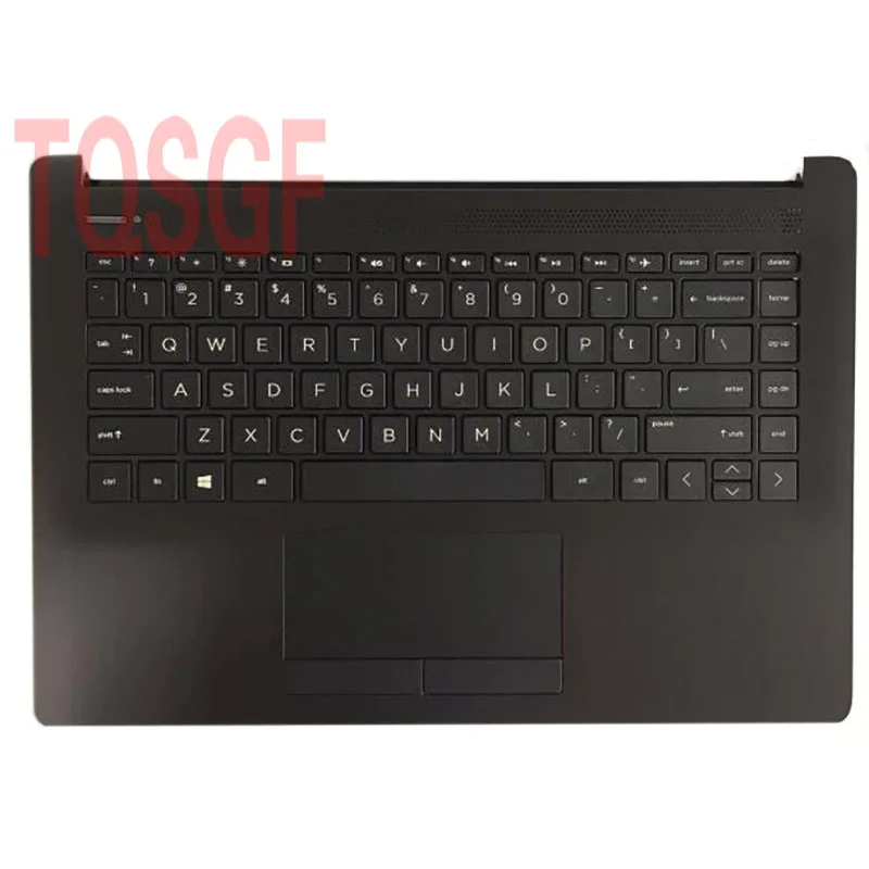 Верхняя крышка верхний чехол для hp Pavilion 14-CK Упор для рук с клавиатурой Touc hp ad L23241-001 черный США