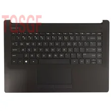 Верхняя крышка верхний чехол для hp Pavilion 14-CK Упор для рук с клавиатурой Touc hp ad L23241-001 черный США