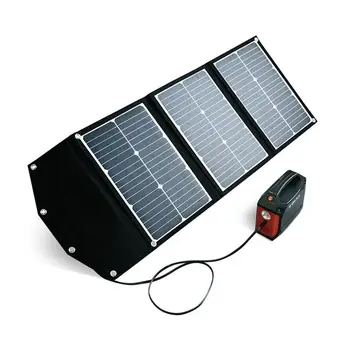 

Portable Solar Panel Outdoor Charger Pane Climbing Fast Charger Tablet Solar Generator Travel