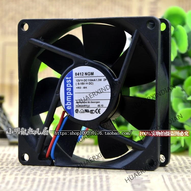 

Original NEW 8412 NGM 8CM 8025 12V 1.3W Motor protection cooling Fan