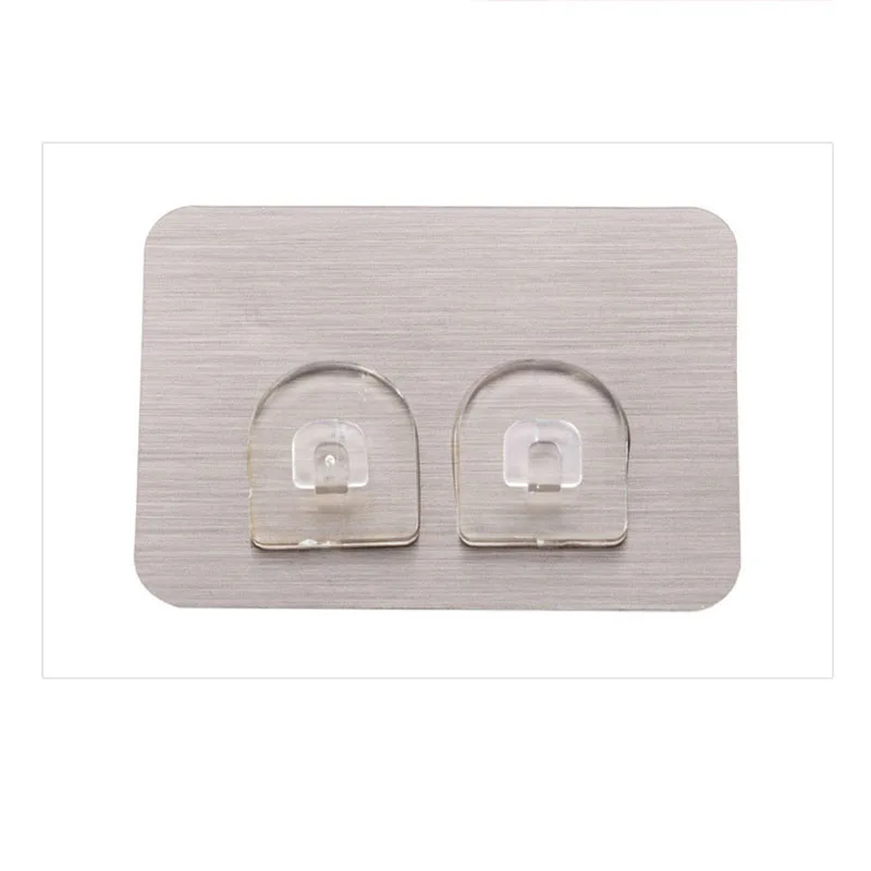 Wall-sticky Washbasin Hanging Hook Clip Bathroom Storage Hook Wall Hanging Basin Rack Kitchen Tools Home Storage Organizer