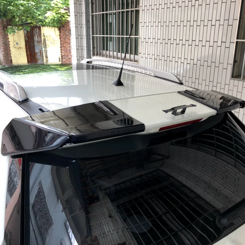 

UBUYUWANTFor Nissan X-TRAIL 2016 Rear Spoiler High Quality ABS Material Primer Color Car Tail Wing Decoration For nissan x-trail