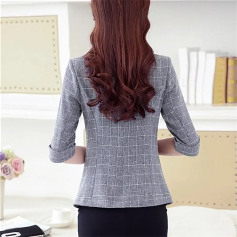 Women Blazers And Jackets Slim Seven Sleeves Fashion Blazer Spring Summer Lady short Feminino CJ003 | Женская одежда