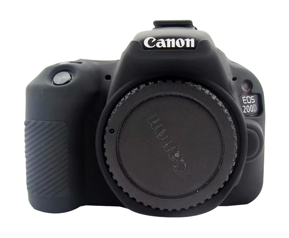 FOTOFLY сумки для камеры Canon EOS 200Dii Мягкий силиконовый чехол цвет резиновый чехол сумка для Canon EOS 200D II 2 защитные аксессуары