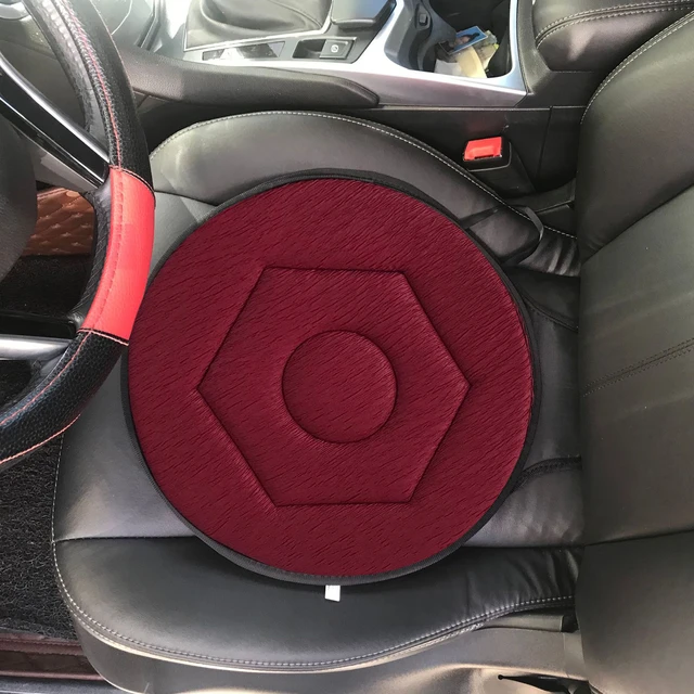 360-Inch Swivel Seat Cushion For The Elderly, Car Seat, Chair, Seat,  Rotating, Rotating, Memory Foam, Mat For Pregnant Woman - AliExpress