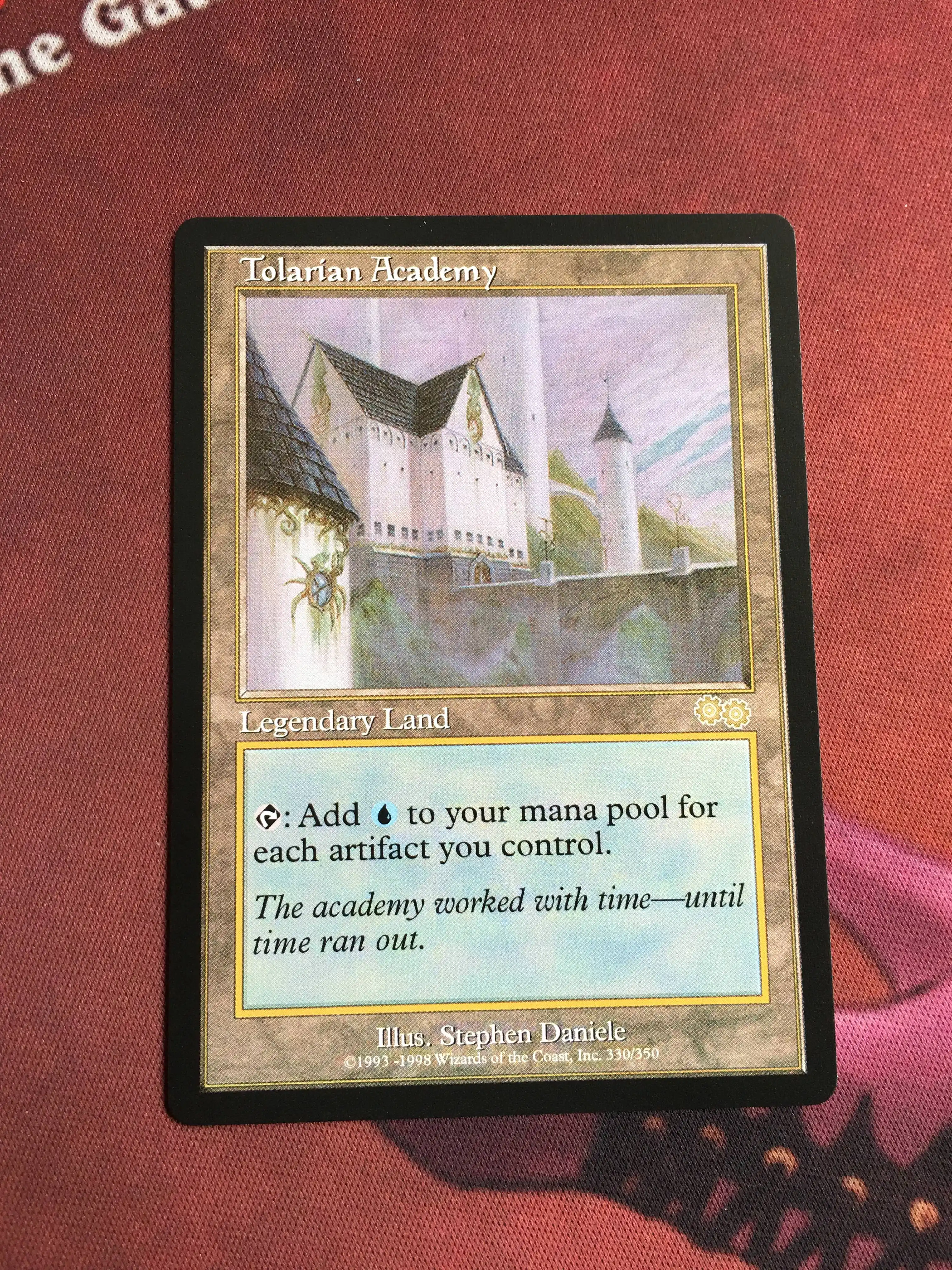 Tolarian Academy Urzas Saga magician ProxyKing 8,0 VIP прокси-карты для сбора каждой карты mg