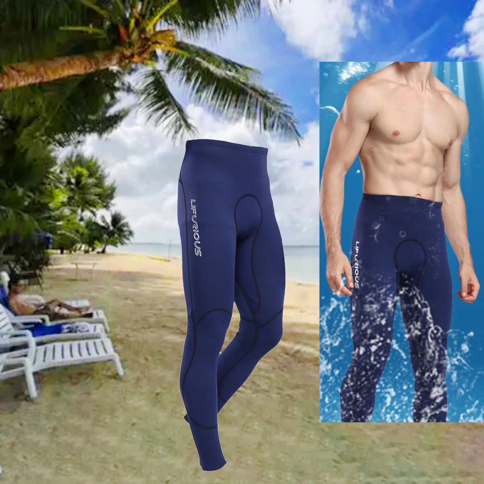 Neoprene Surfing Diving Suit Men Mens 2mm Neoprene Wetsuit Pants