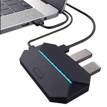 

G6 USB Keyboard Mouse Converter Mobile Phone Gaming Adapter for iPhone Android RGB Light Mode Portable Keyboard Mouse Converter