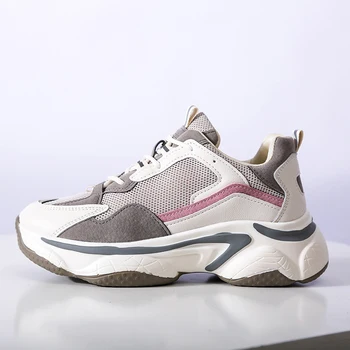 

Popular 2020 New Ladies Athletic Shoes Mesh Breathable Running Shoes Women Soft Sole Female Gym Shoes Hot Girls Running Trainers