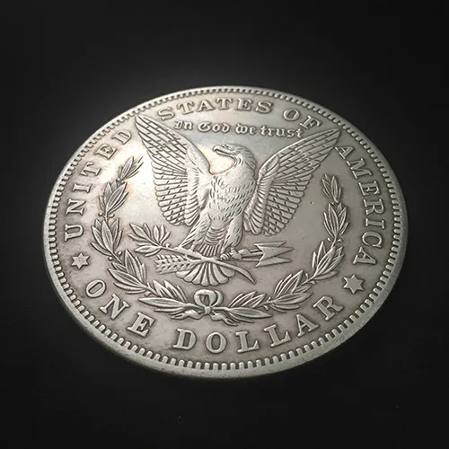 Jumbo медь Морган доллар(7 см) монеты Волшебная Магическая сцена трюки Смешные крупным планом сценическая Магическая иллюзия, трюк, реквизит аксессуары