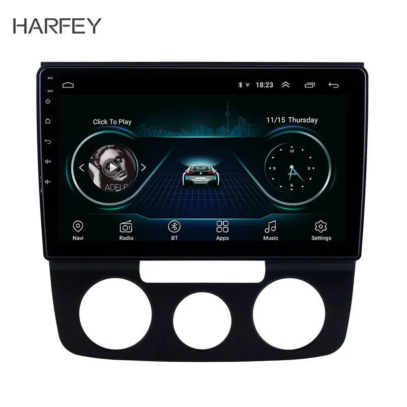 Harfey 10 1 ''gps Android 9 Автомобильный gps радио для 2006 2010 Фольксваген Бора Руководство