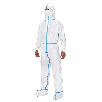 

disposable medical protective suit chemical coverall hospital protective clothing suit