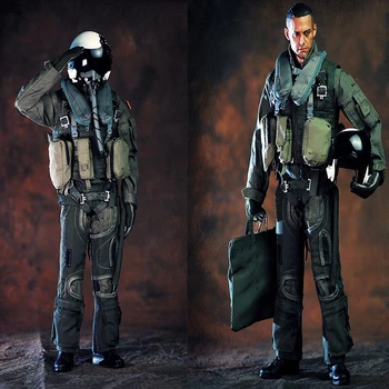 

1:6 Male Soldier Clothes Set US Navy VF-101 Combat Suit Clothes For 12 inches Man Figure Body In Stock
