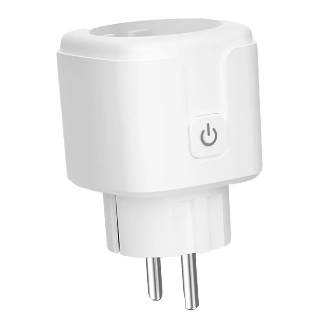 WIFI smart plug EU WiFi Socket With Timing APP Control,Compatible Alexa Mini Voice Intelligent Control