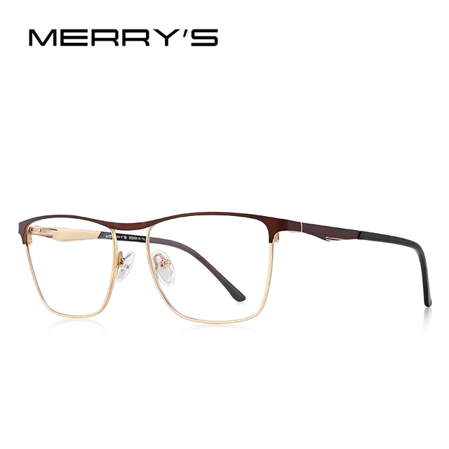 Merrys Design Men Luxury Prescription Glasses Fashion Myopia Prescription Eyeglasses Male Vintage Style Optical Glasses S2061pg Aliexpress