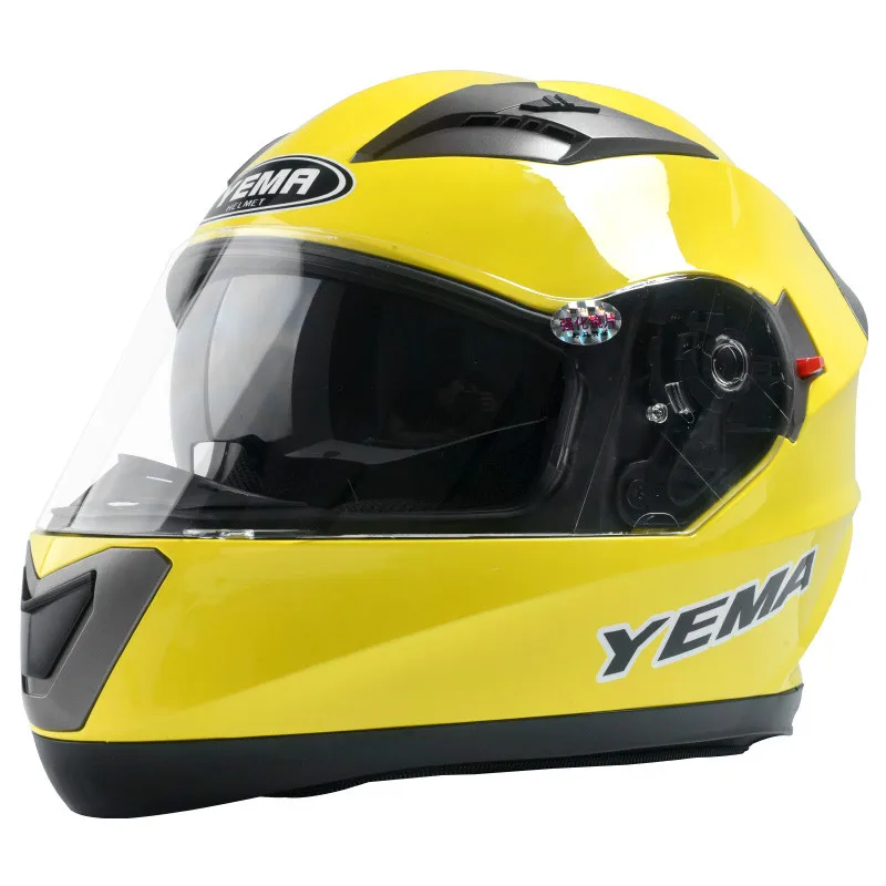 

829 Dual Lens Electric Motorcycle Helmets Full Helmets Covered Helmets for Men and Women with Four Seasons Personality
