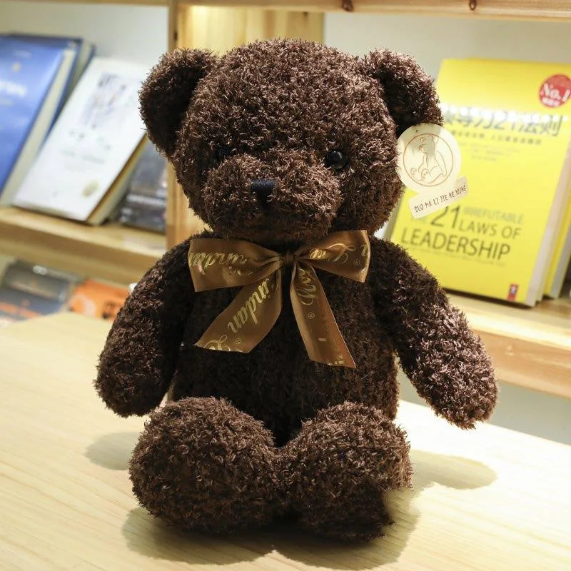 Высокое качество игрушки мультфильм Плюшевый медведь плюшевые игрушки 30 см Плюшевые Животные медведь кукла подарок на день рождения для детей - Цвет: MR-146-A2