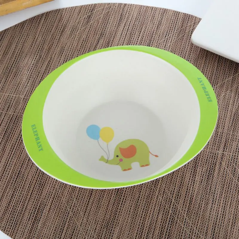 Детская Чаша для хранения пищевых продуктов дизайн животных для детей детская посуда Экологически чистая столовая посуда для кормления