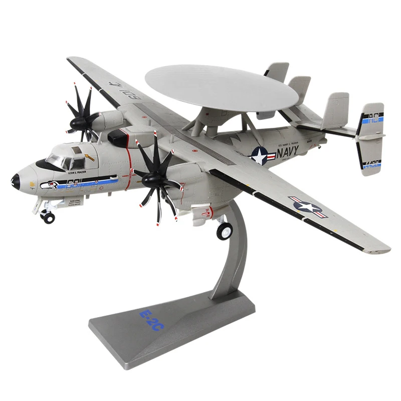 

1:72/E-2C Eagle Eye Early Warning Aircraft Model alloy simulation navy aircraft carrier model military fighter aircraft