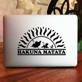 

Hakuna Matata Lion King Laptop Sticker for Macbook Pro 16" Air Retina 11 12 13 14 15 inch Vinyl HP Mac Book Skin Notebook Decal