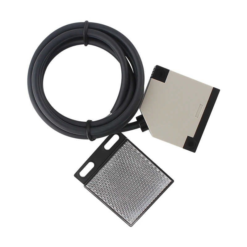 Reflective Infrared Photocell 12/24V PhotoEye Dual Beam Sensor Slide Gate Opener 