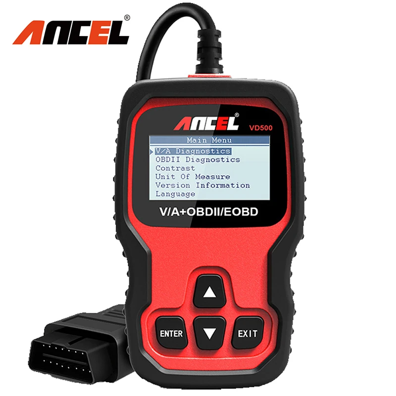 Obd2 診断機 スキャナ 車診断ツール 自動車 オイルリセット コードリーダー プロフェッショナル 値頃