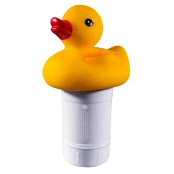 

Cute Duck Floating Chlorinator Pool Chemical Dispenser for Swiming Pool