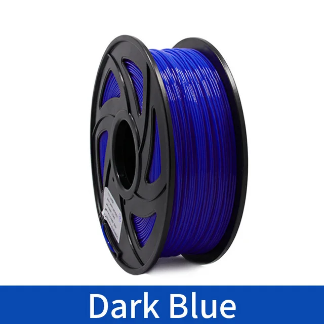 Dark Blue 3d принтер 1 кг 1,75 мм PLA нити печатные материалы красочные для 3d принтер Экструдер ручка Радуга пластиковые аксессуары красный серый - Цвет: Dark Blue