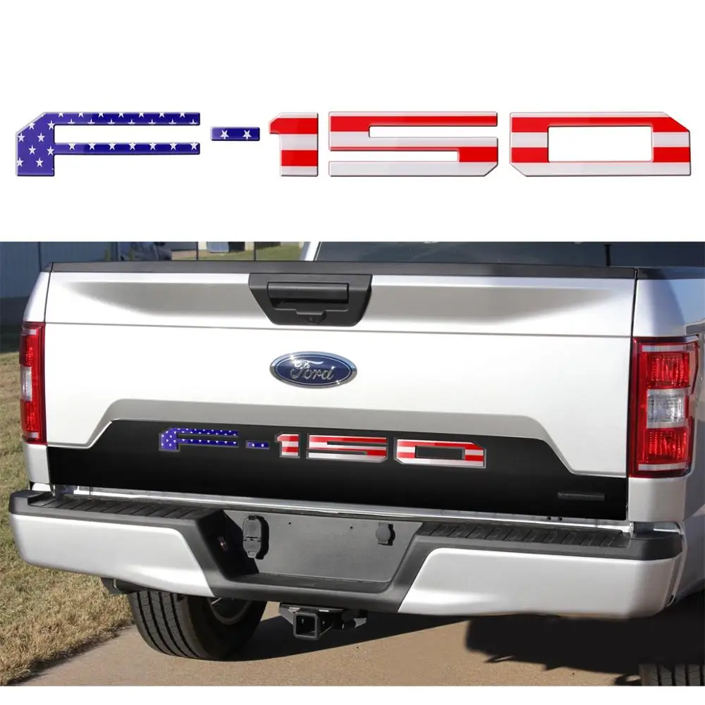 Лидер продаж 2019 вставные буквы MDATT для Ford F150 2018 3M самоклеящиеся и объемные