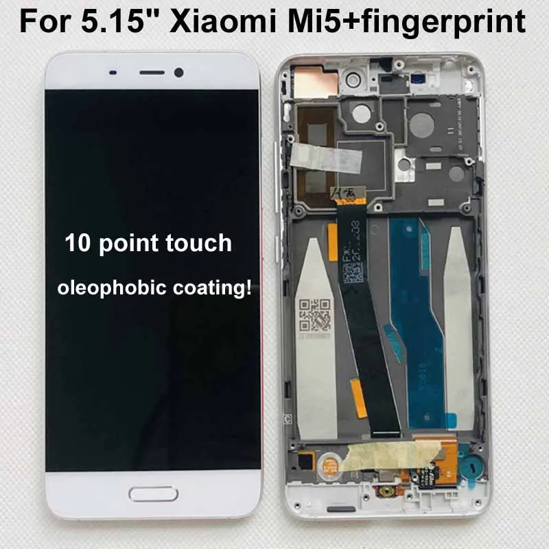Оригинальный протестированный сенсорный ЖК дисплей 10 для 5 15 &quotXiaomi mi5 M5 Mi5