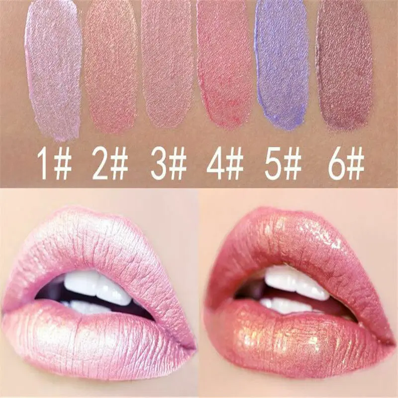 Glitter Matte Liquid Lipstick Waterproof Beauty Makeup Lip Gloss Glitter Matte Liquid Lipstick Waterproof Beauty Makeup Lip Gloss