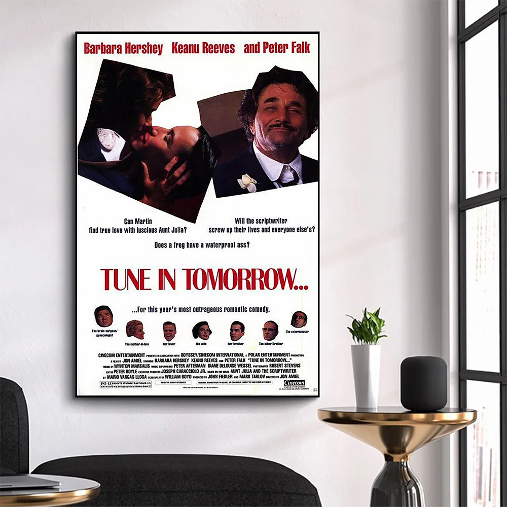 

WM3414 Tune in Tomorrow Classic Movie HD Silk Fabric Poster Art Decor Indoor Painting Gift