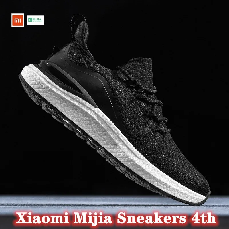 Кроссовки Xiaomi Mijia мужские легкие дышащие вязаные беговые кроссовки Уличная обувь