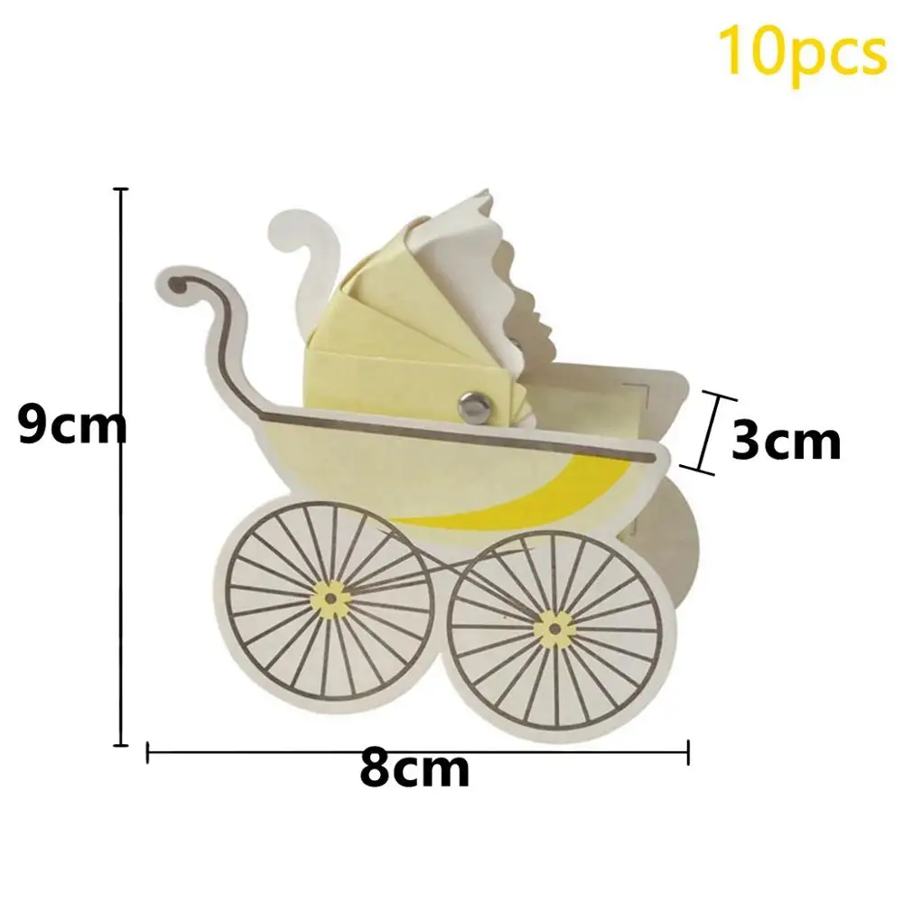 10pcs Baby Car 3 Taoup 10 шт. подарок с Unicorn сумки упаковочные принадлежности конфетные сумки для единорога День Рождения Декор Фламинго Альпака ананас подарки сумки - Цвет: 10pcs Baby Car 3