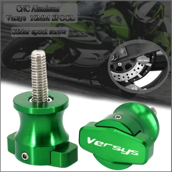 

For KAWASAKI Versys650 Versys1000 Versys 650 1000 KLR650 Motorcycle CNC Frame Stands 10MM Screws Sliders Swingarm Spools Slider