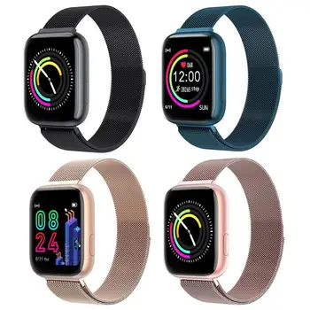 

P4 Full Touch Control Smart Watch 170mAh Heart Rate Monitor Fitness Tracker IP67 Waterproof Wristband Sports Watch TFT Screen