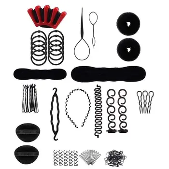 

102pcs Hair Styling Accessories Kit Hair Bun Maker Hair Accessorie for Women Girl