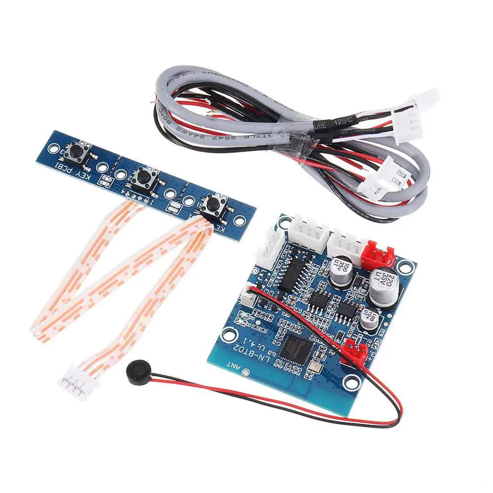 DIY NE5532 Bluetooth 4,0 плата аудиоресивера беспроводной стерео звуковой модуль широкий преобразователь напряжения OP AMP для автомобиля Усилитель Аудио
