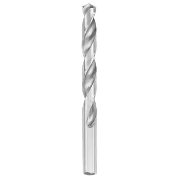 

14mm Silver Tone Straight Shank Metal Twisted Drill Bit