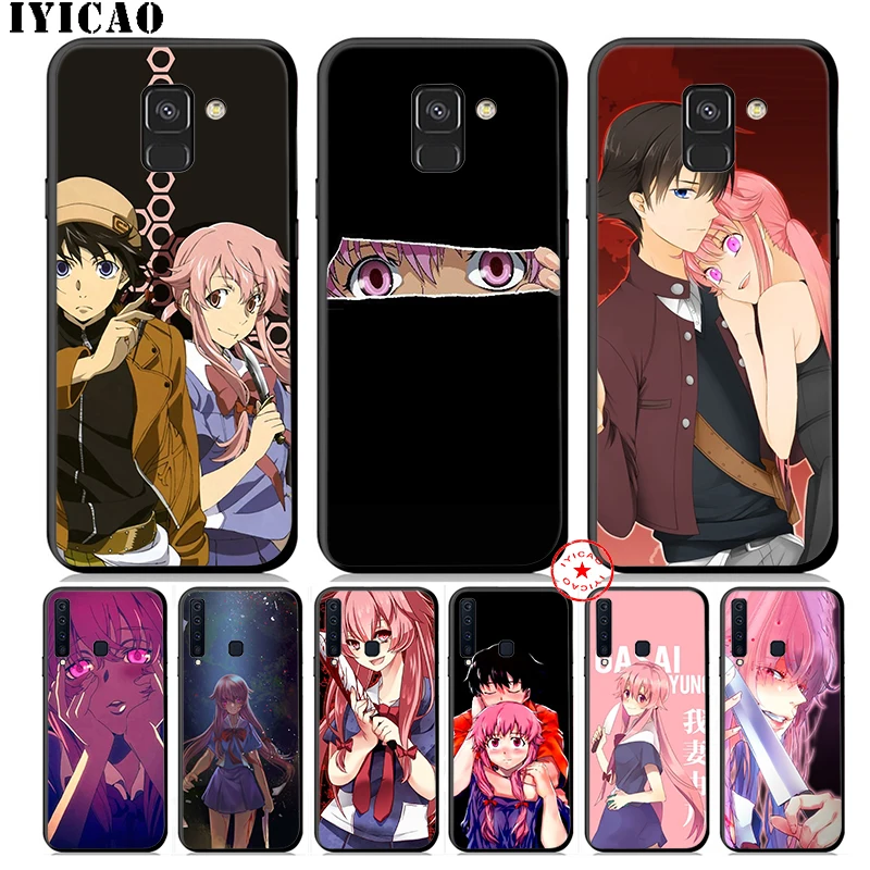 IYICAO Future Diary мягкий чехол для телефона Samsung Galaxy A9 A8 A7 J6 A6 Plus 2018 A5 A3 2016 2017 силиконовый |